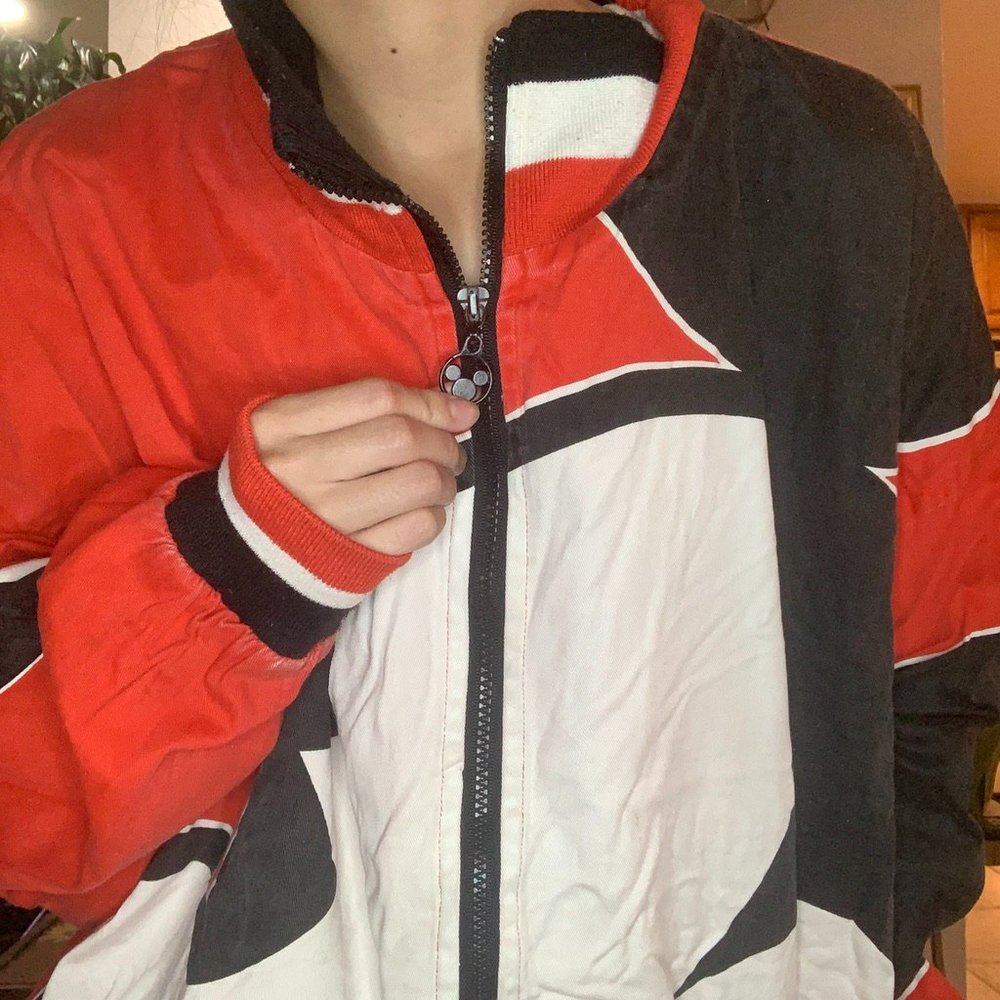 Vintage Mickey Mouse Red Jacket - Picture 3 of 5